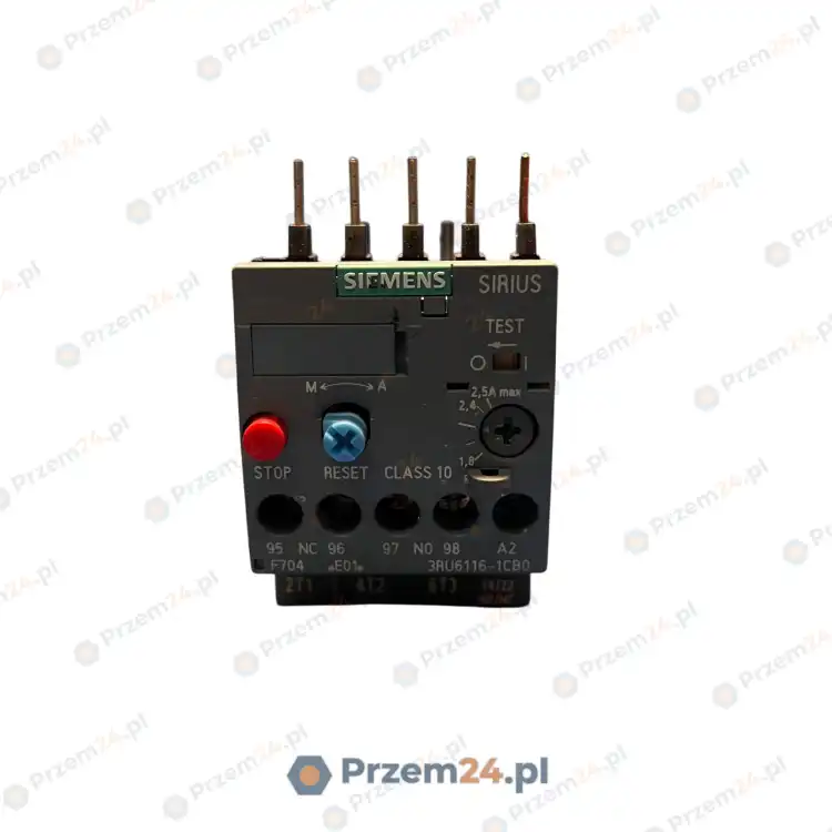 Siemens-3RU6116-1CB0-3RU61161CB0-Overload-Relay-–-Used-2