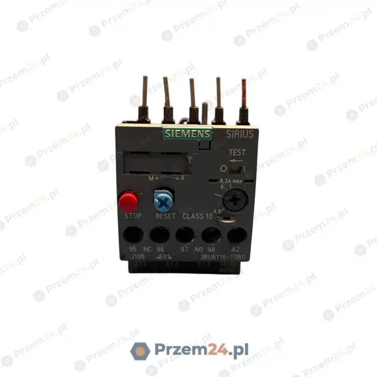Siemens-3RU6116-1GB0-3RU61161GB0-Overload-Relay-–-Used-2