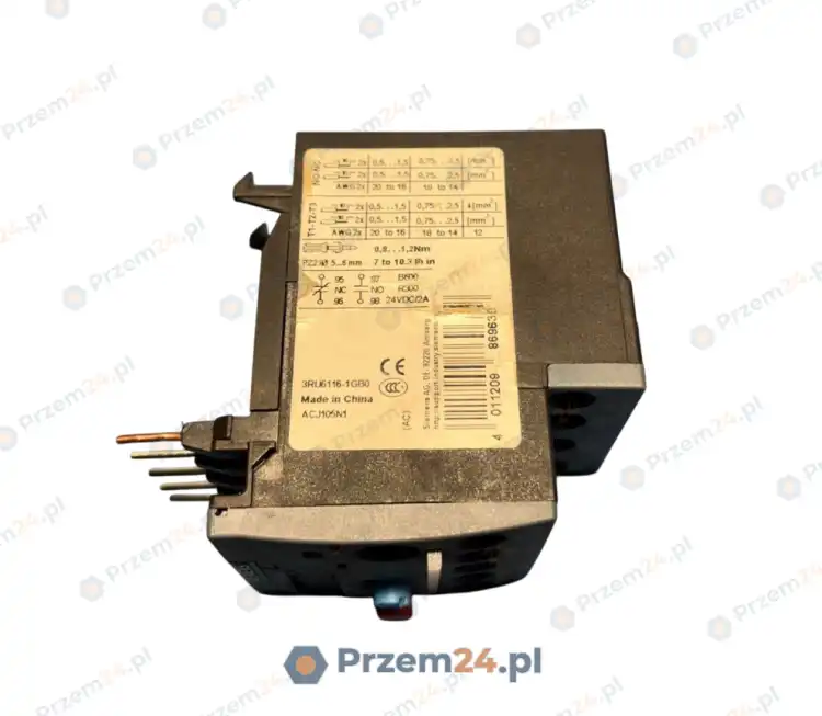 Siemens-3RU6116-1GB0-3RU61161GB0-Overload-Relay-–-Used-7