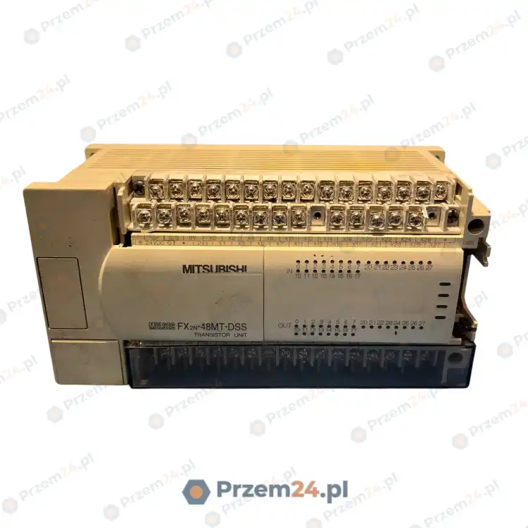 Mitsubishi-FX2N-48MT-DSS-FX2N48MTDSS-Programmable-Controller-24VDC-30W-Used