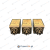 Releco-C3-A-30-X-C3-A30X-Power-Relay-(3-pieces)-Used