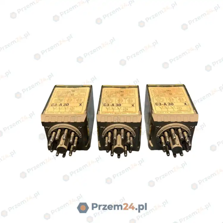Releco-C3-A-30-X-C3-A30X-Power-Relay-(3-pieces)-Used