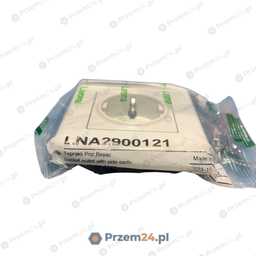 Schneider-LNA2900121-Leona-single-socket-outlet-with-side-earth-New-in-box-2