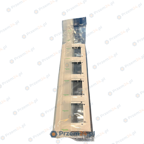 Schneider-MGU4.008.18-4-gang-frame,-white-–-New-in-box