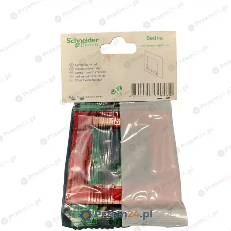 Schneider-SDN5800241-Sedna,-1-gang-frame,-red-–-New-in-box-4