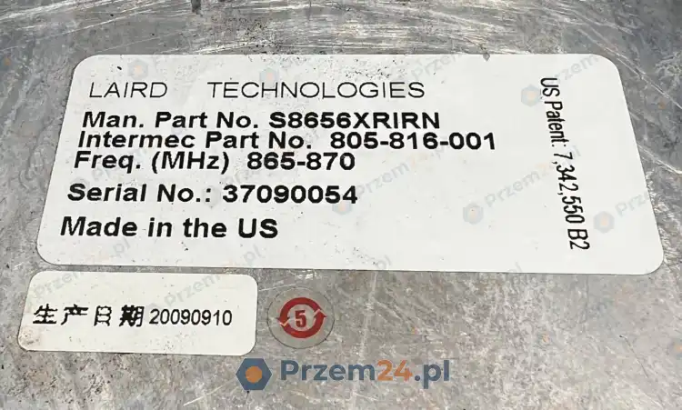 Honeywell-Intermec-805-816-001-S8656XRIRN-RFID-Antenna-Used-3