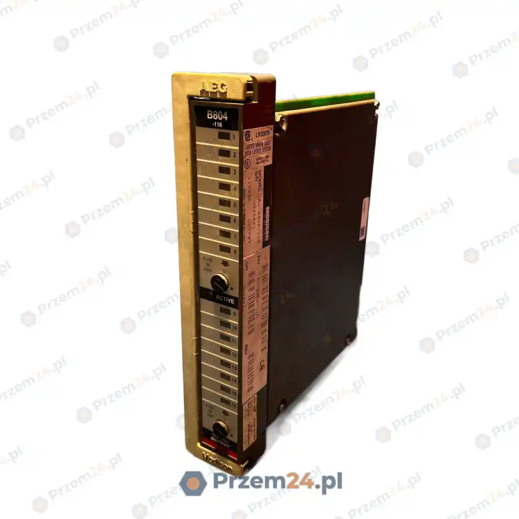 AEG-Modicon-AS-B804-116-ASB804116-Output-Module-115-VAC-Used