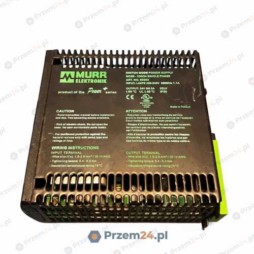 MURR-ELEKTRONIK-85083-MCS-5-230-24-Switch-Mode-Power-Supply-Used-2