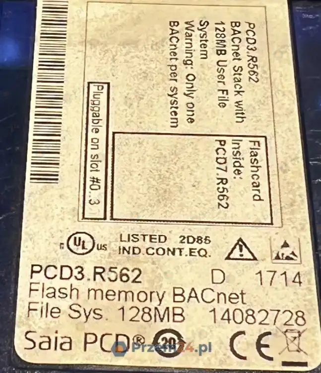SAIA-PCD3.R562-Memory-Module-Used-5