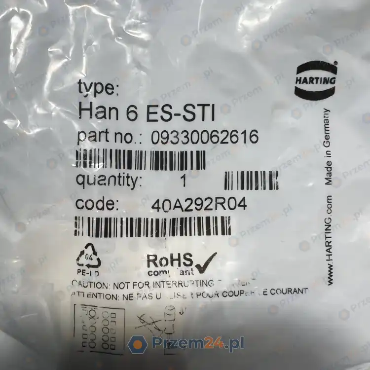 Harting-Han-6-ES-STI-09330062616-Connector-New-in-box-3