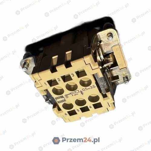 HARTING-Han-6-ES-M-09330062616-Connector-New-no-box