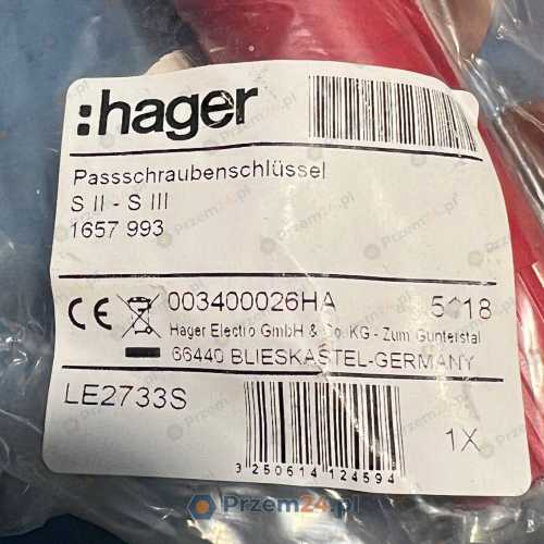 Hager-LE2733S-Passport-Insert-Key-New-in-box-2