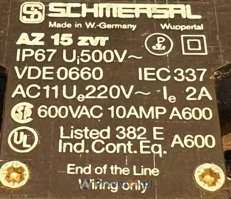 SCHMERSAL-AZ-15-zvr-AZ15zvr-Safety-Switch-New-no-box-6