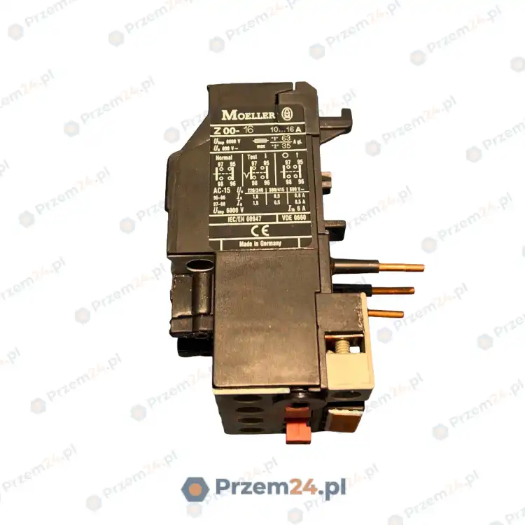 Moeller-Z00-16-Z0016-Overload-Contact-10-16A-Used-3