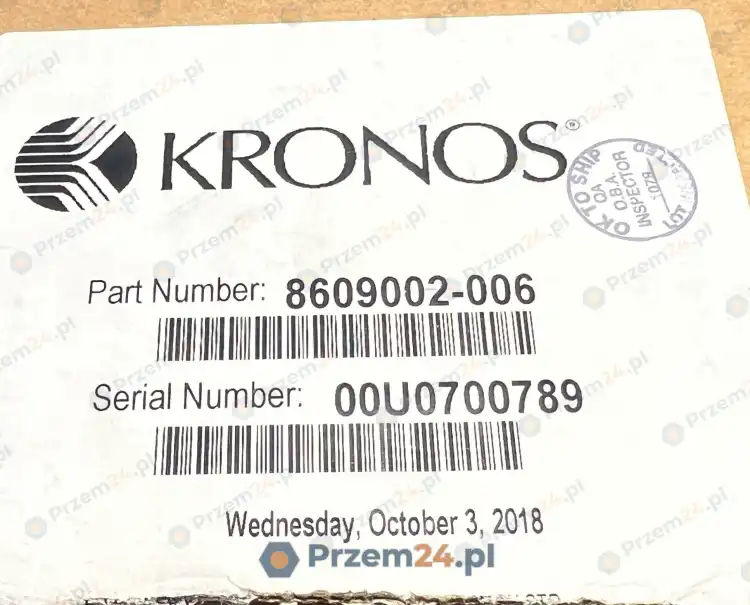 Kronos-8609002-006-Time-Clock-Adapter-Power-Supply-New-in-box-4