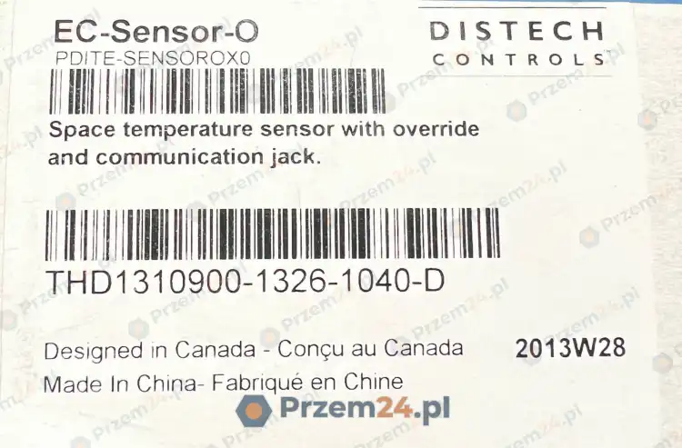 DISTECH-CONTROLS-EC-Sensor-O-PDITE-SENSOROX0-Space-Temperature-Sensor-New-4