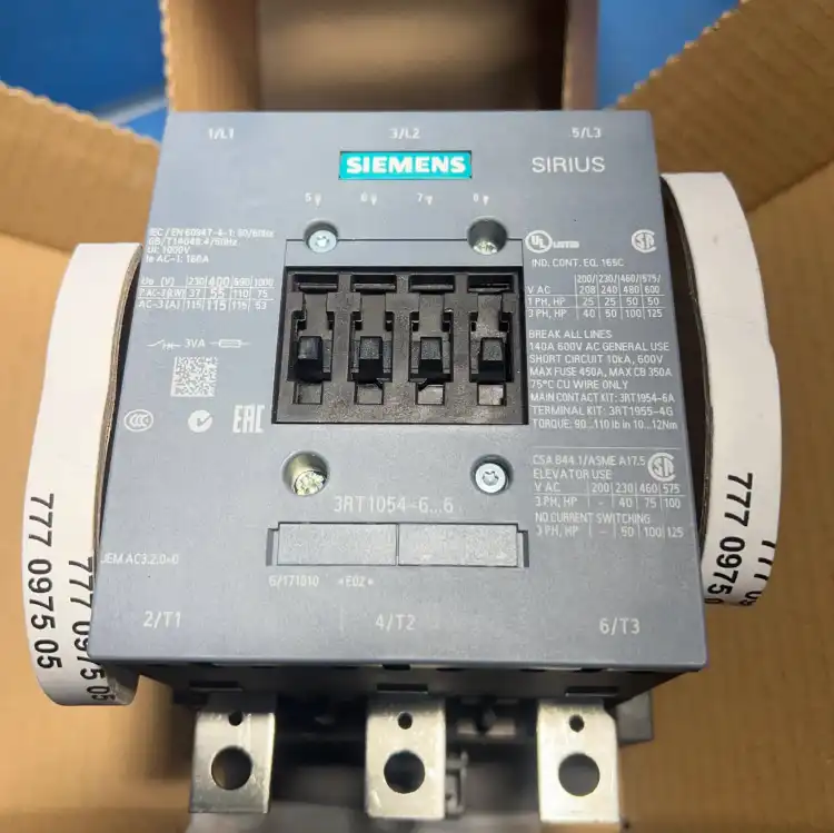 SIEMENS-3RT1054-6AP36-Contactor-55KW-400V-AC-3-New-in-box-3
