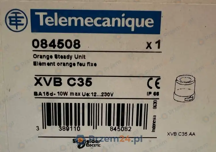 TELEMECANIQUE-XVB-C35-084508-Orange-Steady-Unit-230V-New-in-box-3