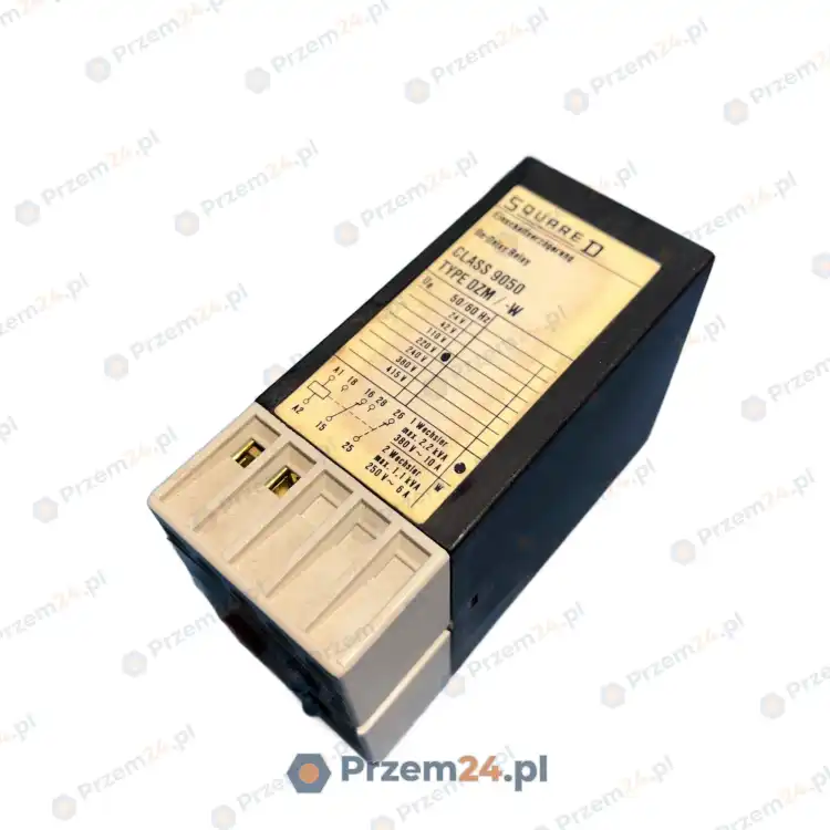 Square-Class-D-9050-Type-DZM-W-On-delay-Relay-Used-3