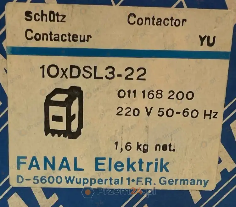 Fanal-DSL3-22-DSL3-Contactor-220V-50-60-Hz-1-Pack-10-pieces-New-in-box-4