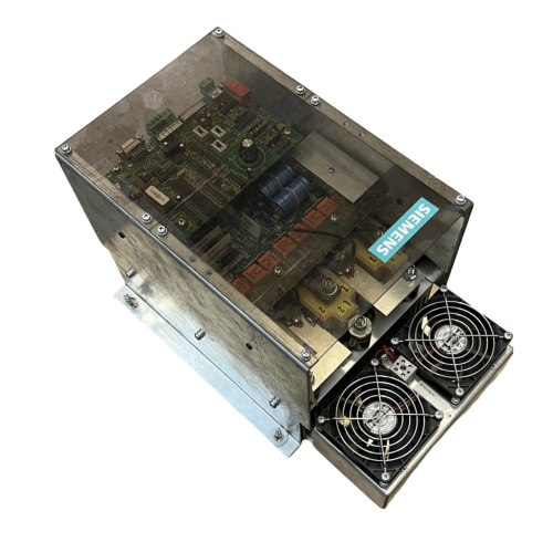 Siemens-6SG6410-2CA75-ZA76-6SG6317-1AA08-Servo-Drive-With-Fan-Used