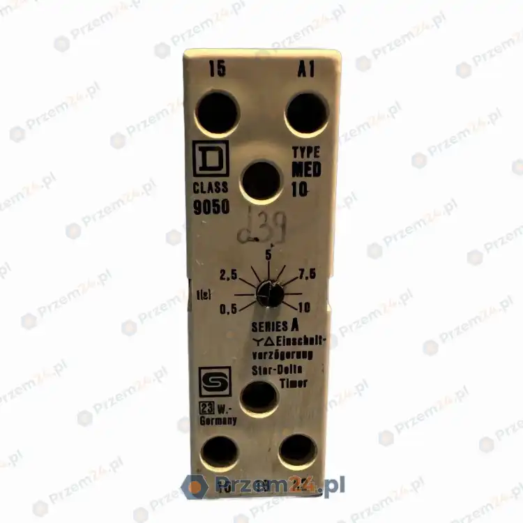 Square-Class-D-9050-Type-MED10-Timing-Relay-0.5-10-sec-Used-3