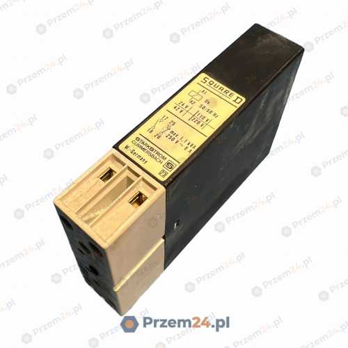 Square-D-CLASS-9050-Type-MER6-On-Delay-Relay-0.3-6-SEC-Used-2