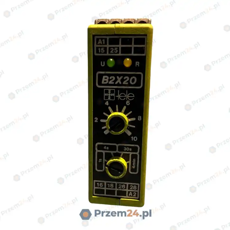Tele-B2X20-TR2-Time-Flasher-Relay-220V-Used-3