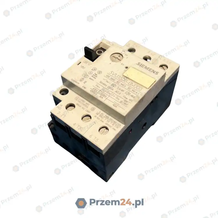 Siemens-3VU1300-0MJ00-Circuit-Breaker-2,4-4A-New-no-box
