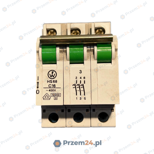 Kopp-HS-68-HS68-C16-400V-Circuit-Breaker-Used