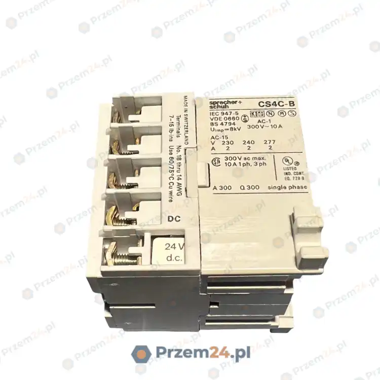 Sprecher-+-Schuh-CS4CB22E-CS-4C-B22E-Control-Relay-New-no-box-3