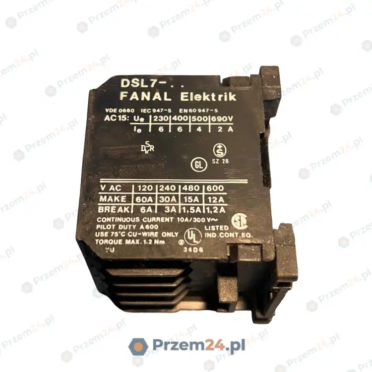 FANAL-DSL7-40-DSL740-Contact-Relay-New-old-stock-3