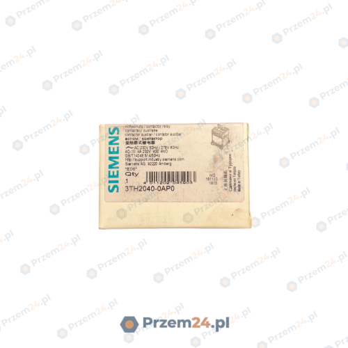 SIEMENS-3TH2040-0AP0-3TH2-40E-Contactor-Relay-4NO-240V-10A-New-in-box