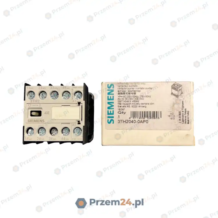 SIEMENS-3TH2040-0AP0-3TH2-40E-Contactor-Relay-4NO-240V-10A-New-in-box-2