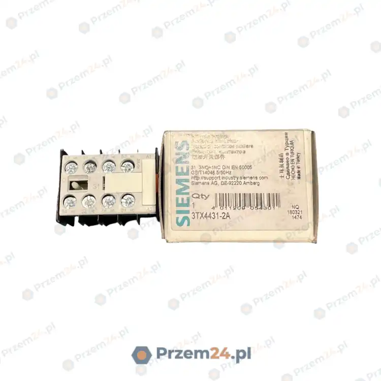 SIEMENS-3TX4431-2A-Auxiliary-contact-block-3NO+1NC-New-in-box-2