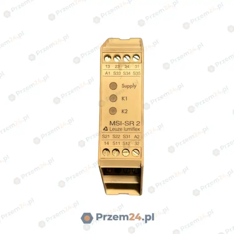 Leuze-MSI-SR2-549911-Emergency-Stop-Relay-5A-230VAC-New-in-box-3
