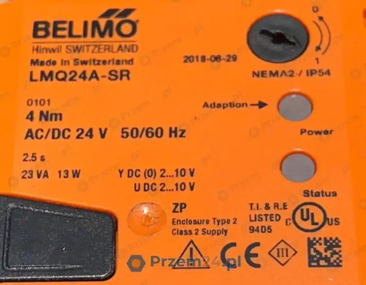 Belimo-LMQ24A-SR-Non-Fail-Safe-Actuator-AC-DC-24V-4Nm-50-60Hz-New-open-box-4