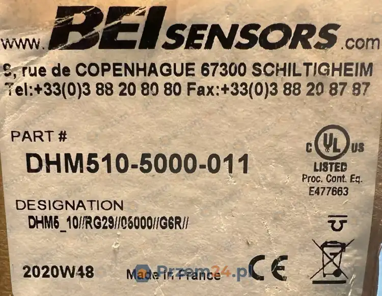 BEI-Sensors-DHM510-5000-011-8250-581-Rotary-encoder-New-in-box-3