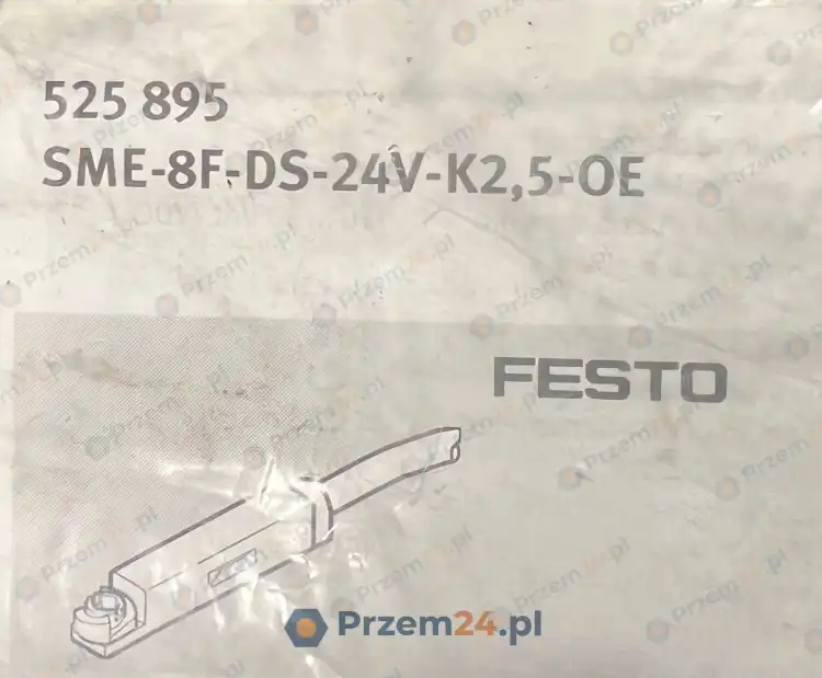Festo-SME-8F-DS-24V-K2,5-OE-525895-525-895-Proximity-Sensor-New-In-box-2