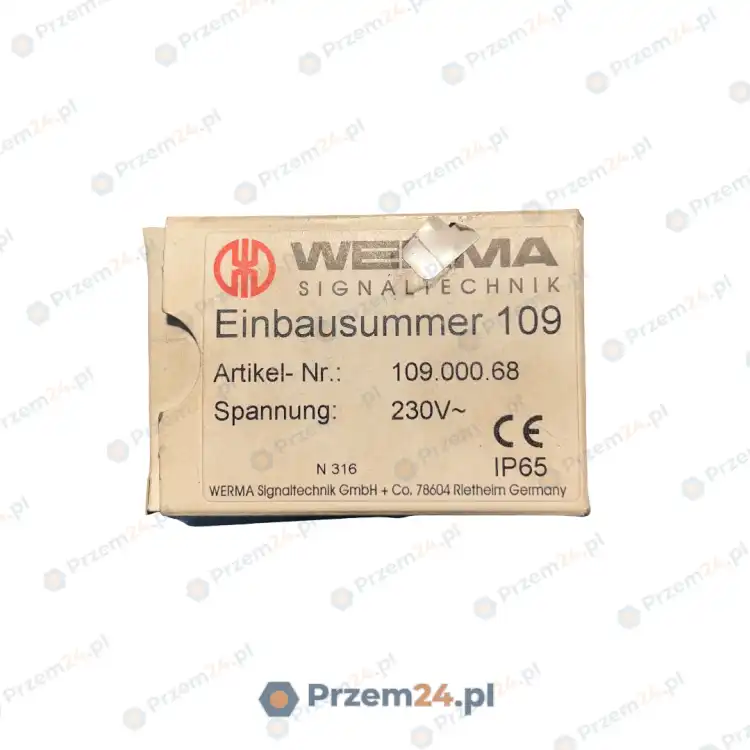 Werma-109.000.68-10900068-Electronic-Buzzer-230V-New-in-box