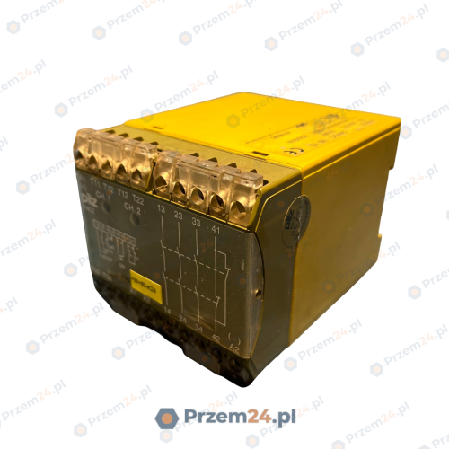 Pilz-474695-Pnoz-24VDC-3S-1O-Safety-Relay-3,5W-Used