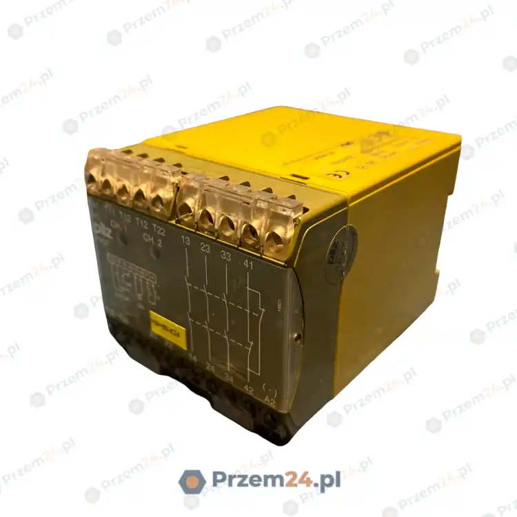 Pilz-474695-Pnoz-24VDC-3S-1O-Safety-Relay-3,5W-Used