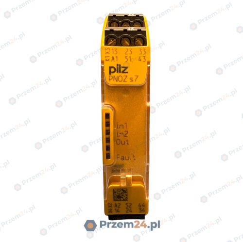 Pilz-750107-PNOZ-s7-PNOZs7-24VDC-4n-o-1n-c-Safety-relay-Used-2