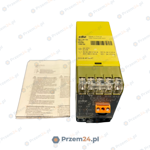 Pilz-420080-PST-1-PST1-24-V-DC-Safety-Relay-2,0-W-New-in-box-2