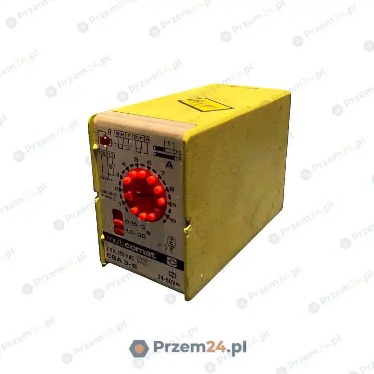 MULTICOMAT-CSA-3-S-CSA3S-TIME-RELAY-24-60V-Used