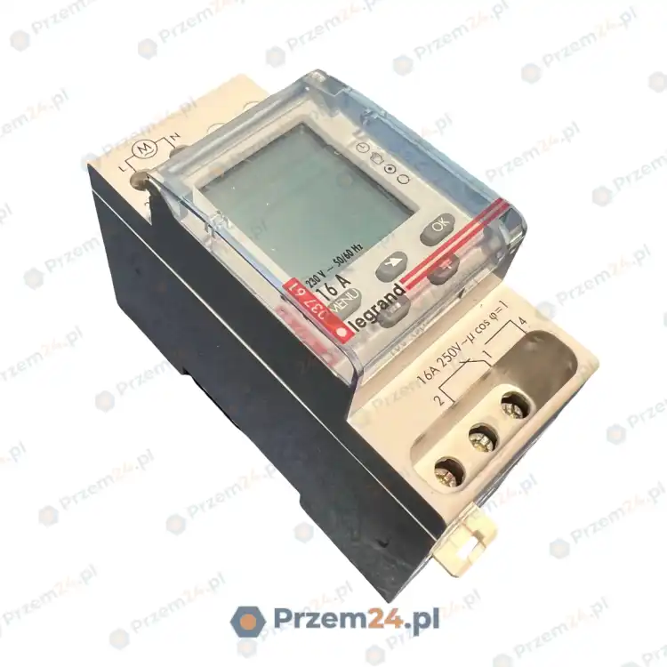 LEGRAND-REX2000-D21W-Digital-Time-Switch-230-V-50-60-Hz-Used-3