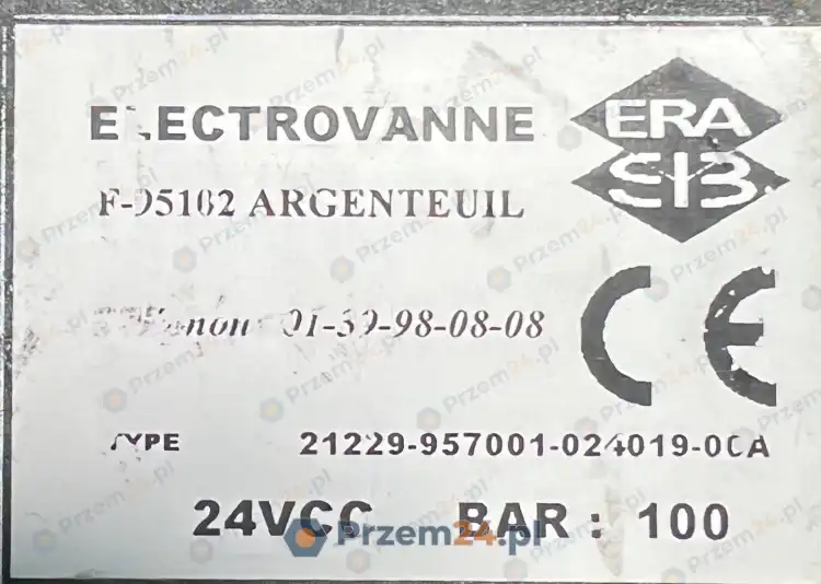 ERA-11630-73-21222-95-Solenoid-Valve-15W-24VDC-New-5