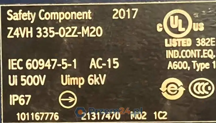 Schmersal-Z4VH-335-02Z-M20-101167776-Position-Switch-Used-4