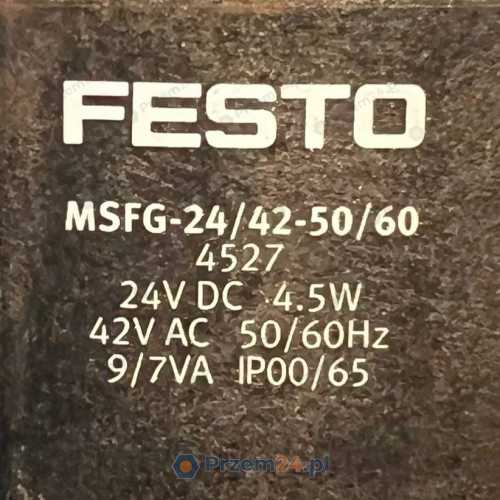 Festo-MSFG-24-42-50-60-DS-4527-Solenoid-coil-24VDC-42VAC-4.5W-New-2