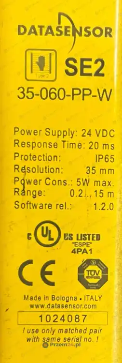 Datasensor-SE2-35-060-PP-W-SE235060PPW-Photoelectric-sensors-2-pieces-Used-4